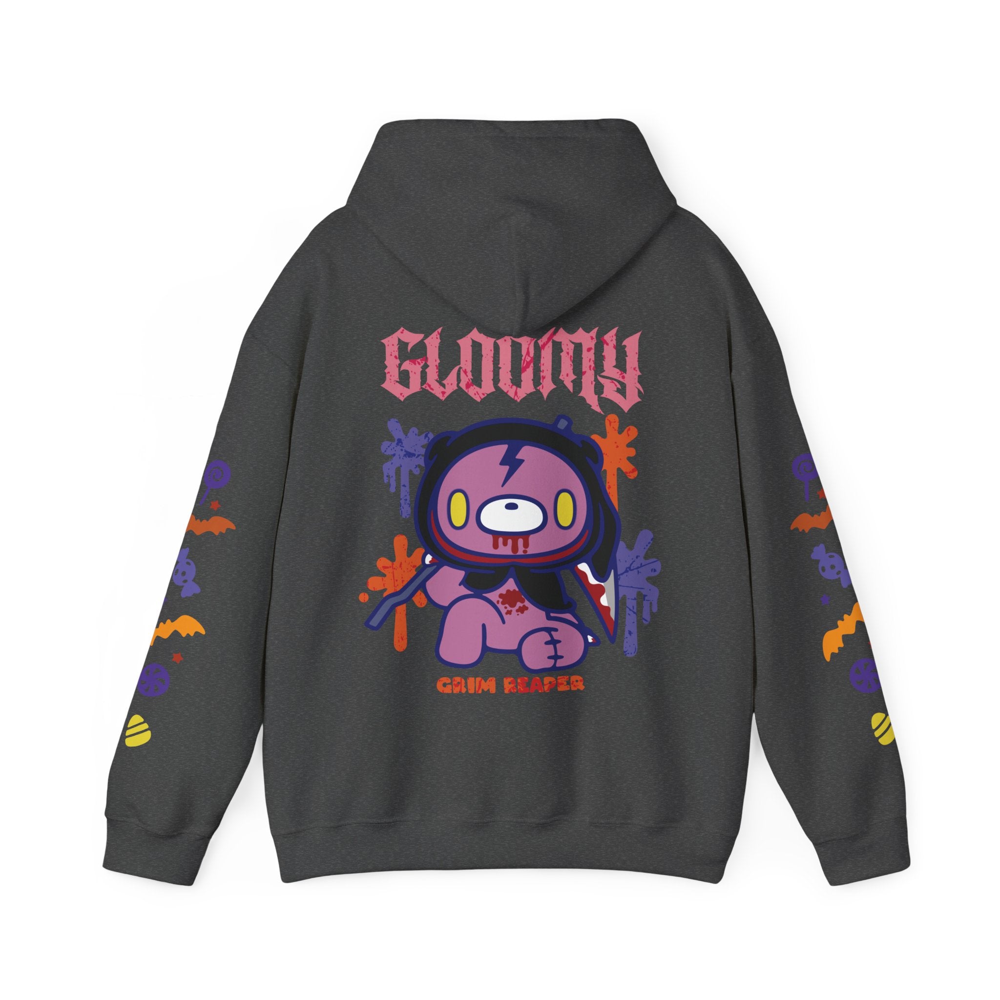 Halloween Grim Reaper Gloomy Bear Hoodie
